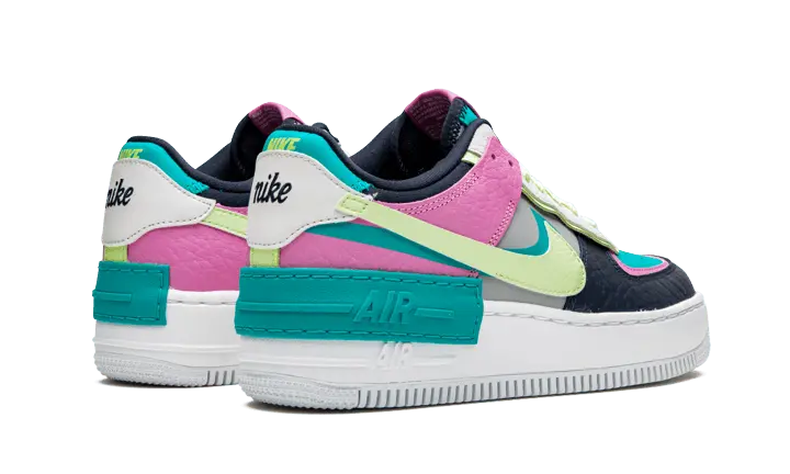 Nike Air Force 1 Shadow Barely Volt Oracle Aqua - CK3172-001