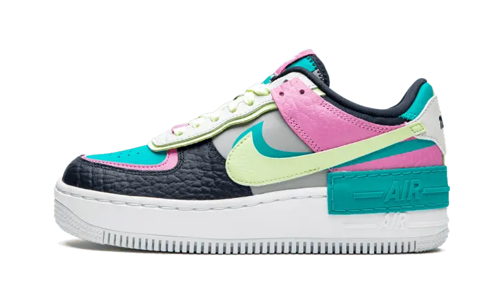 Nike Air Force 1 Shadow Barely Volt Oracle Aqua - CK3172-001