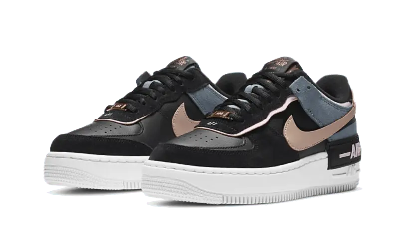 Nike Air Force 1 Shadow Black Metallic Red Bronze - CU5315-001