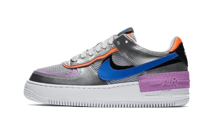 Nike Air Force 1 Shadow Silver Metallic - CW6030-001