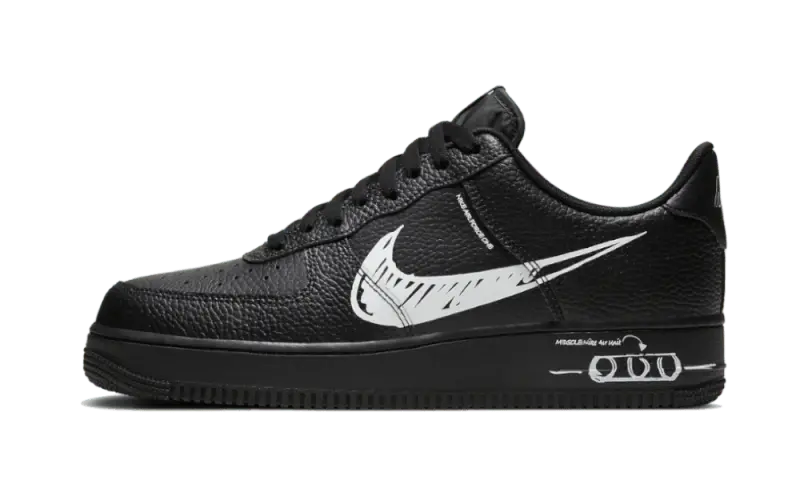 Nike Air Force 1 Low Sketch Black - CW7581-001