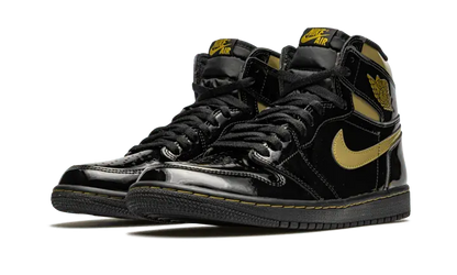 Air Jordan 1 High Black Metallic Gold - 555088-032 