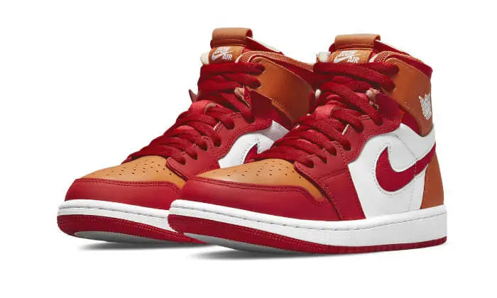 Air Jordan 1 High Zoom Air CMFT Fire Red Hot Curry