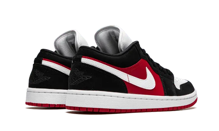 Air Jordan 1 Low Black White Gym Red - DC0774-016