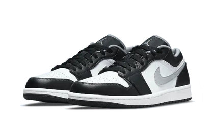 Air Jordan 1 Low Black White Particle Grey - 553558-040