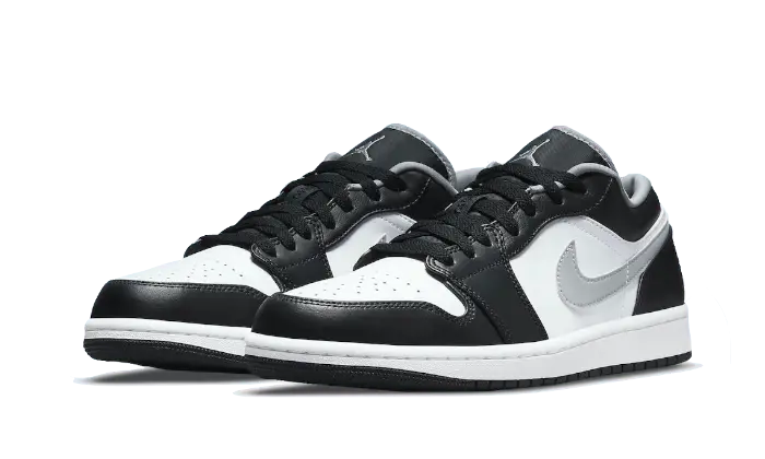 Air Jordan 1 Low Black White Particle Grey - 553558-040