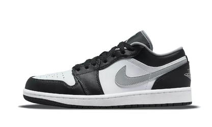 Air Jordan 1 Low Black White Particle Grey - 553558-040