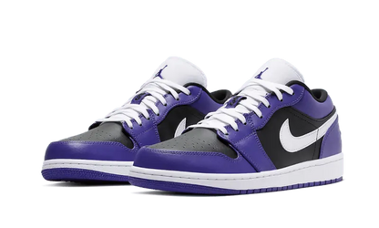 Air Jordan 1 Low Court Purple Black - 553558-501