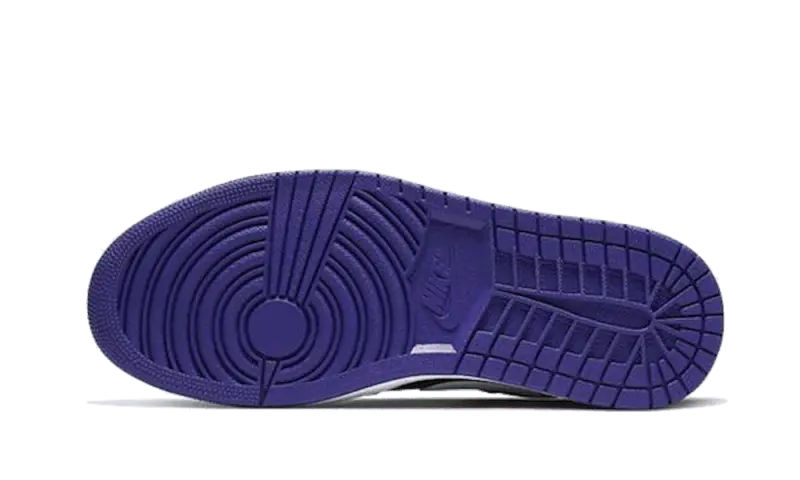 Air Jordan 1 Low Court Purple Black - 553558-501