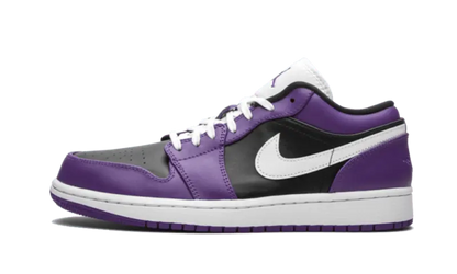 Air Jordan 1 Low Court Purple Black - 553558-501