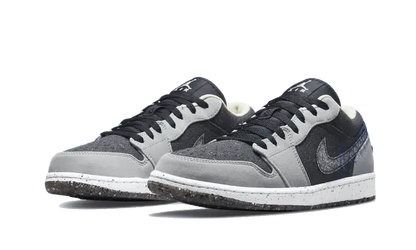 Air Jordan 1 Low Crater Black Grey - DM4657-001