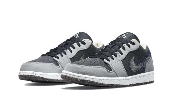 Air Jordan 1 Low Crater Black Grey - DM4657-001