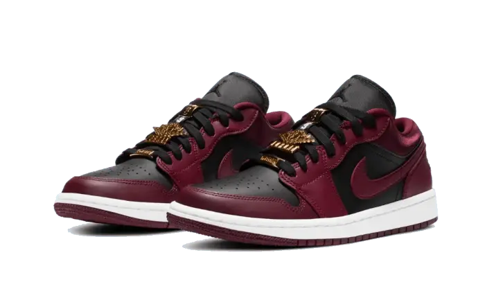 Air Jordan 1 Low Dark Beetroot Black