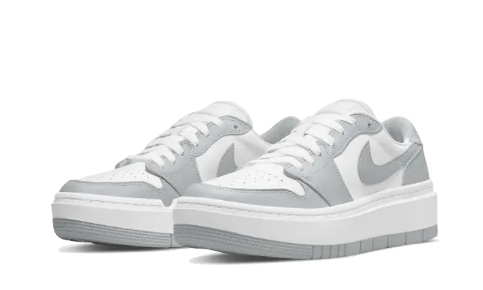 Air Jordan 1 Low Elevate White Grey