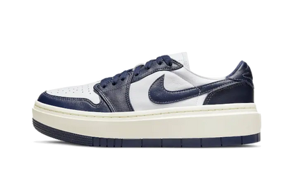 Air Jordan 1 Low Elevate White Midnight Navy Sail