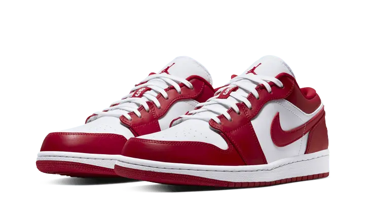 Air Jordan 1 Low Gym Red White - 553558-611