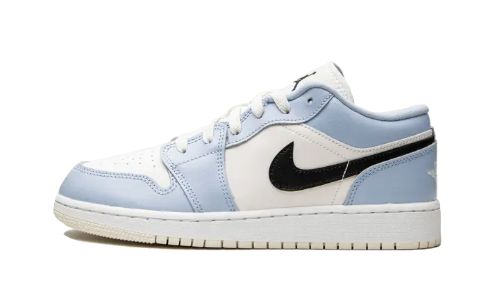 Air Jordan 1 Low Ice Blue Black - MTHOR SHOP