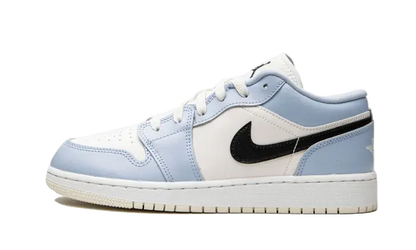 Air Jordan 1 Low Ice Blue Black - MTHOR SHOP