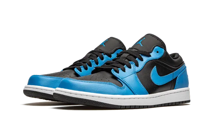 Air Jordan 1 Low Laser Blue Black - 553558-410