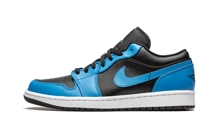 Air Jordan 1 Low Laser Blue Black - 553558-410