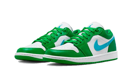 Air Jordan 1 Low Lucky Green Aquatone