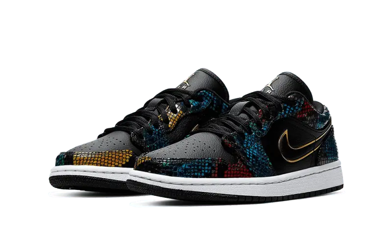 Air Jordan 1 Low Multi Snakeskin - CW5580-001