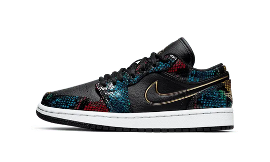 Air Jordan 1 Low Multi Snakeskin - CW5580-001