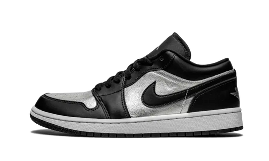 Air Jordan 1 Low SE Black Metallic Silver - DA5551-001