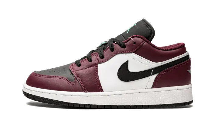 Air Jordan 1 Low SE Dark Beetroot Black Roma Green - DM0589-635