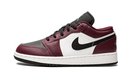 Air Jordan 1 Low SE Dark Beetroot Black Roma Green - DM0589-635