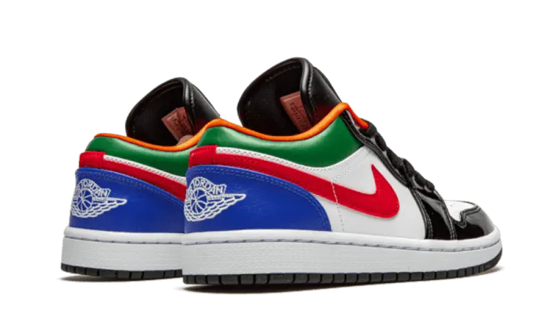 Air Jordan 1 Low Multi-Color Black Toe - CZ4776-101