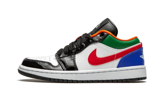 Air Jordan 1 Low Multi-Color Black Toe - CZ4776-101