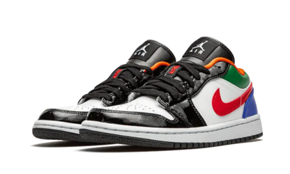 Air Jordan 1 Low Multi-Color Black Toe - CZ4776-101