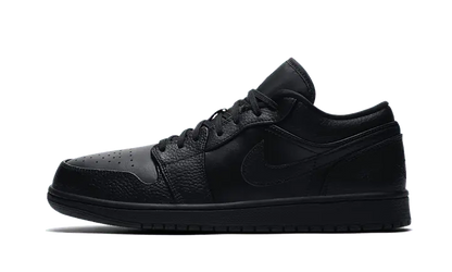 Air Jordan 1 Low Triple Black - 553558-091