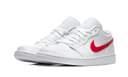 Air Jordan 1 Low White University Red - AO9944-161