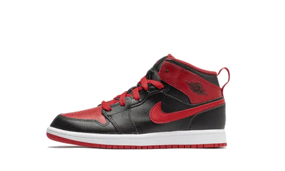 Air Jordan 1 Mid Alternate Bred (2022) Enfant (PS)