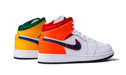 Air Jordan 1 Mid Alternate Multi-Color - 554725-128