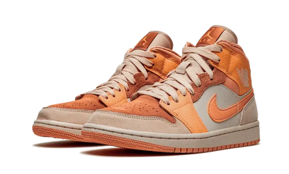 Air Jordan 1 Mid Apricot Orange