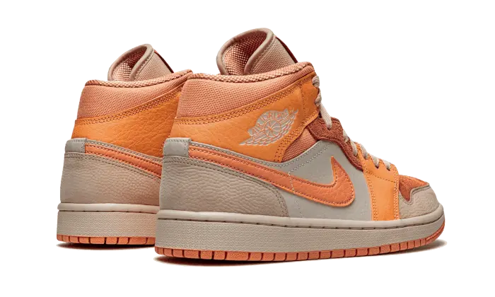 Air Jordan 1 Mid Apricot Orange