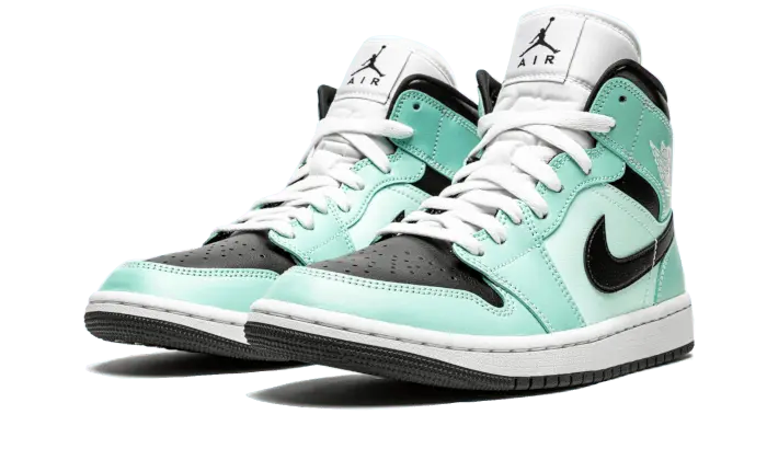 Air Jordan 1 Mid Aqua Blue Tint - BQ6472-300