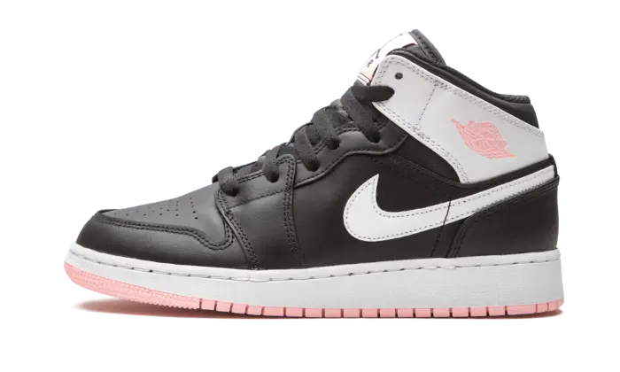 Air Jordan 1 Mid Arctic Pink Black - 555112-061