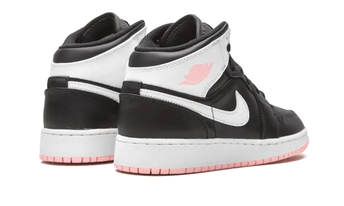 Air Jordan 1 Mid Arctic Pink Black - 555112-061