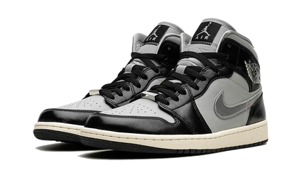 Air Jordan 1 Mid Black Chrome