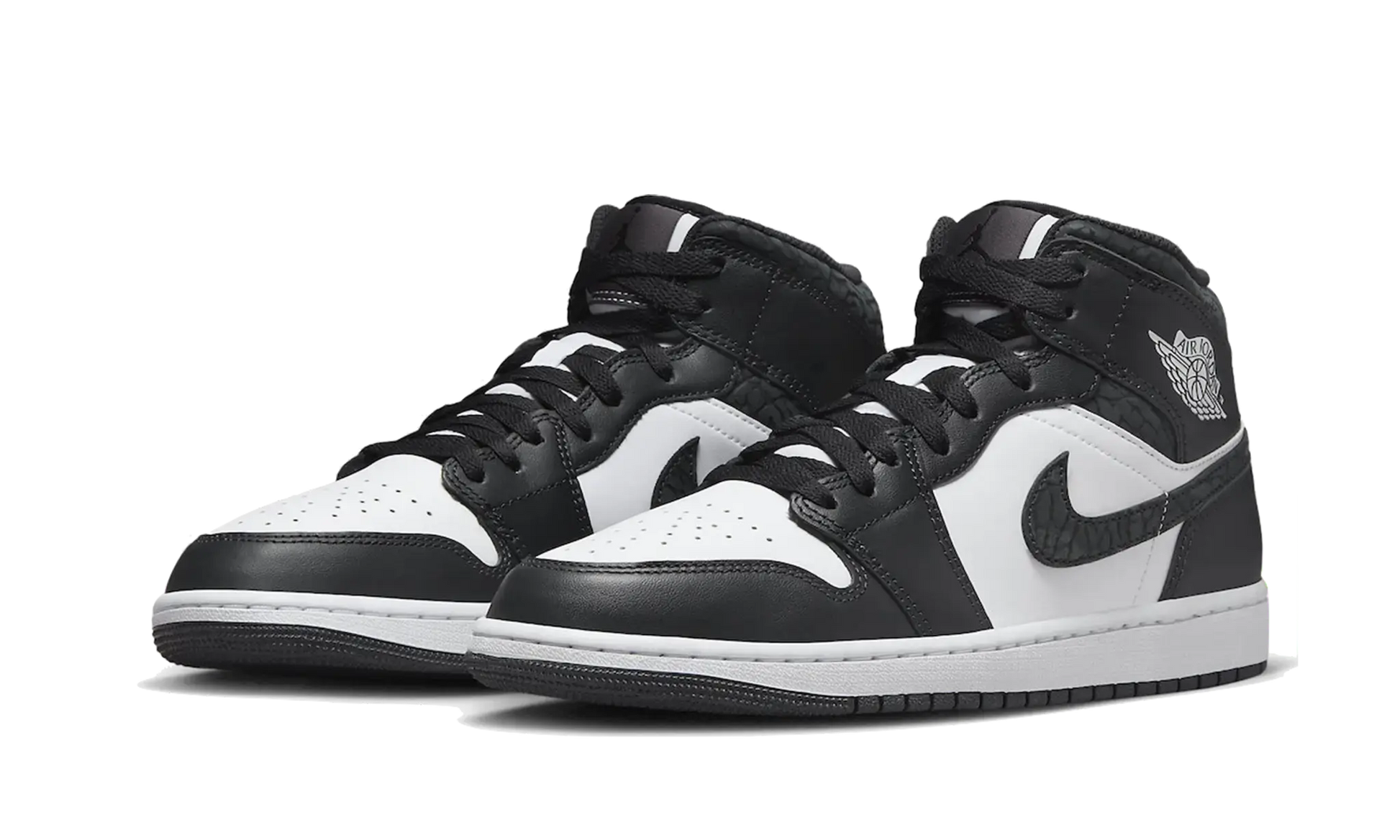 Air Jordan 1 Mid Black Elephant