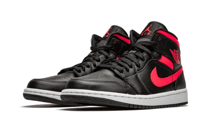 Air Jordan 1 Mid Black Siren Red