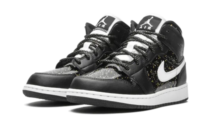 Air Jordan 1 Mid Black Speckle