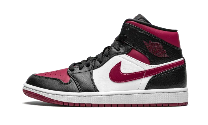 Air Jordan 1 Mid Bred Toe - 554724-066