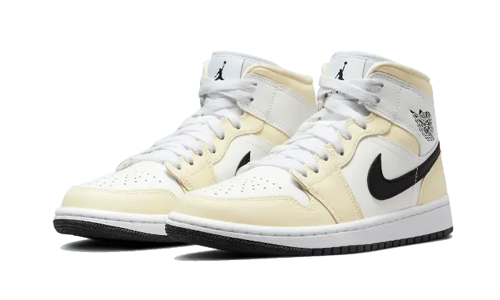 Air Jordan 1 Mid Coconut Milk - MTHOR SHOP