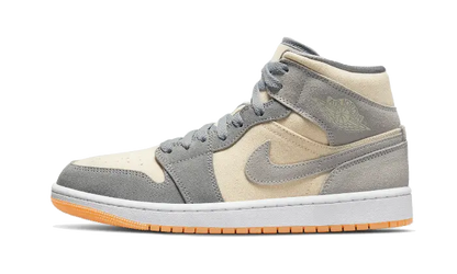 Air Jordan 1 Mid Coconut Milk Particle Grey - DN4281-100