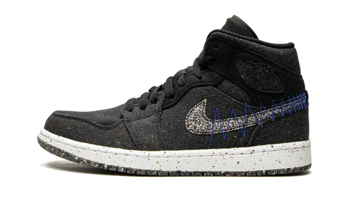 Air Jordan 1 Mid Crater Black